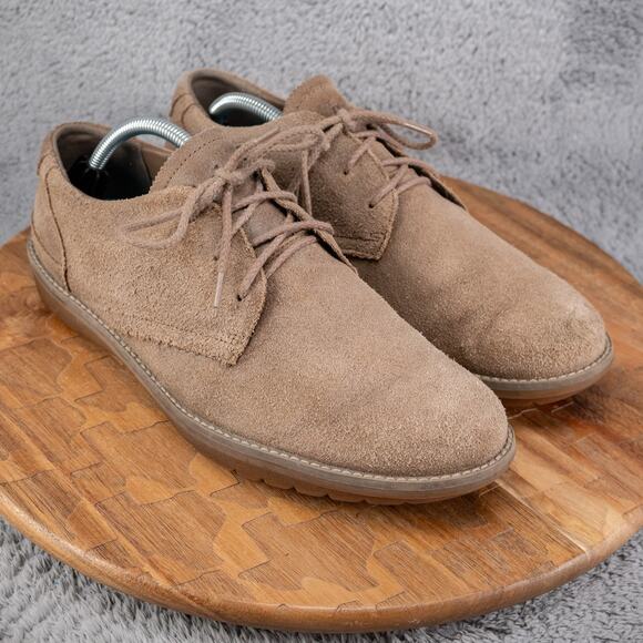 Timberland 5252A Front Country Taupe Suede 3-Eye plain Travel Shoes Men's US 9.5 - Picture 1 of 8